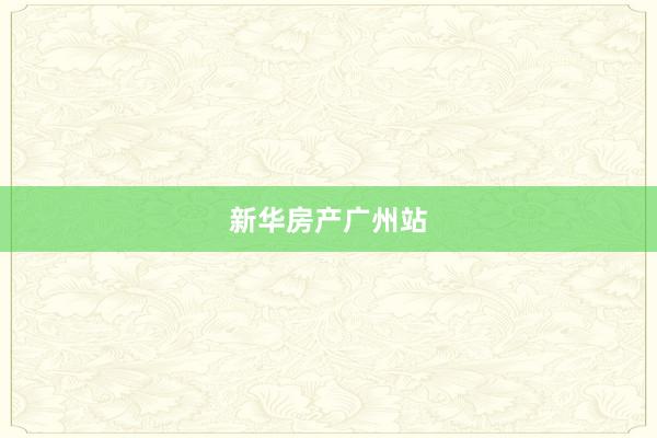 新华房产广州站